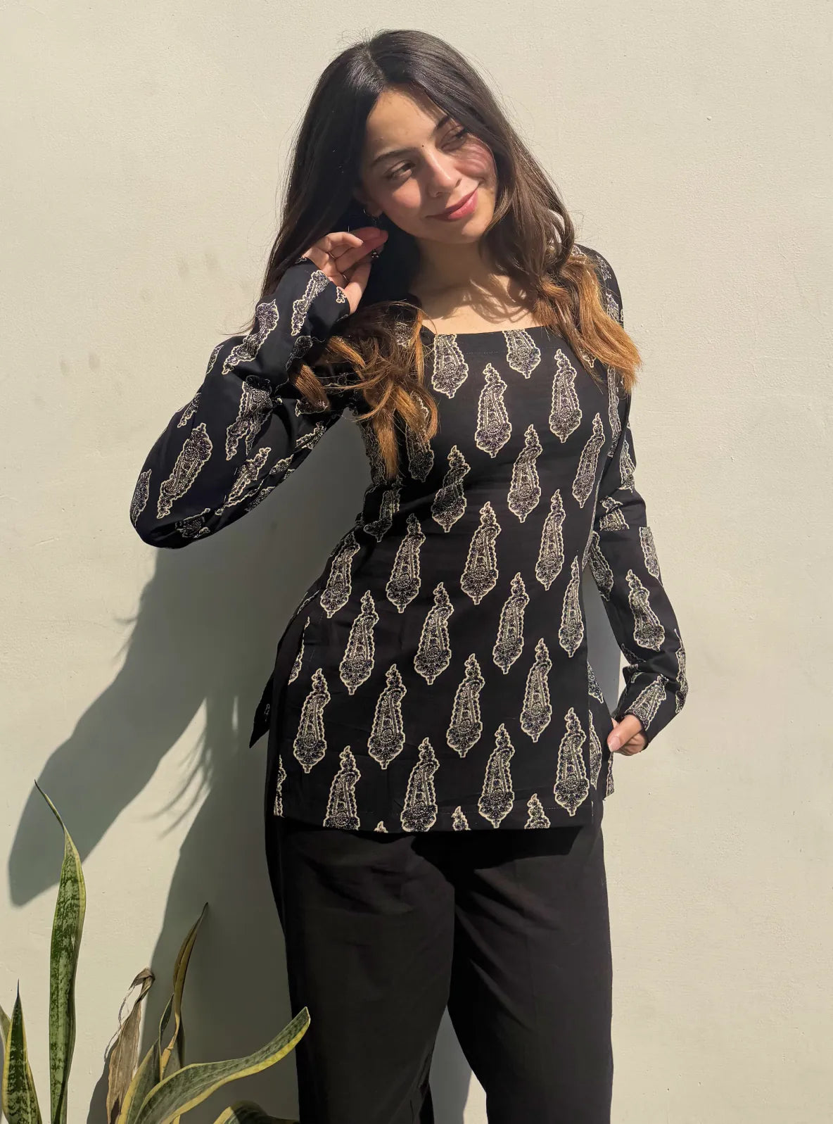 Nyra Square Neck Kurti