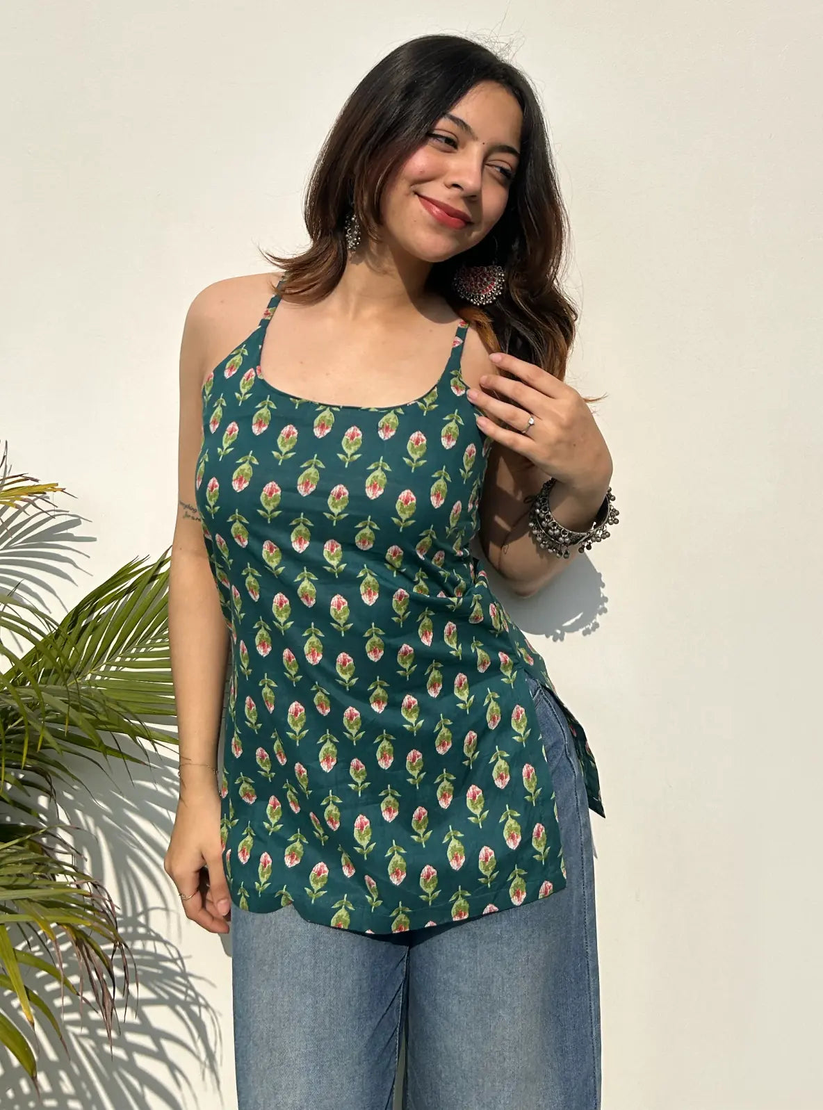 Fanaa Short Sleeveless Kurti