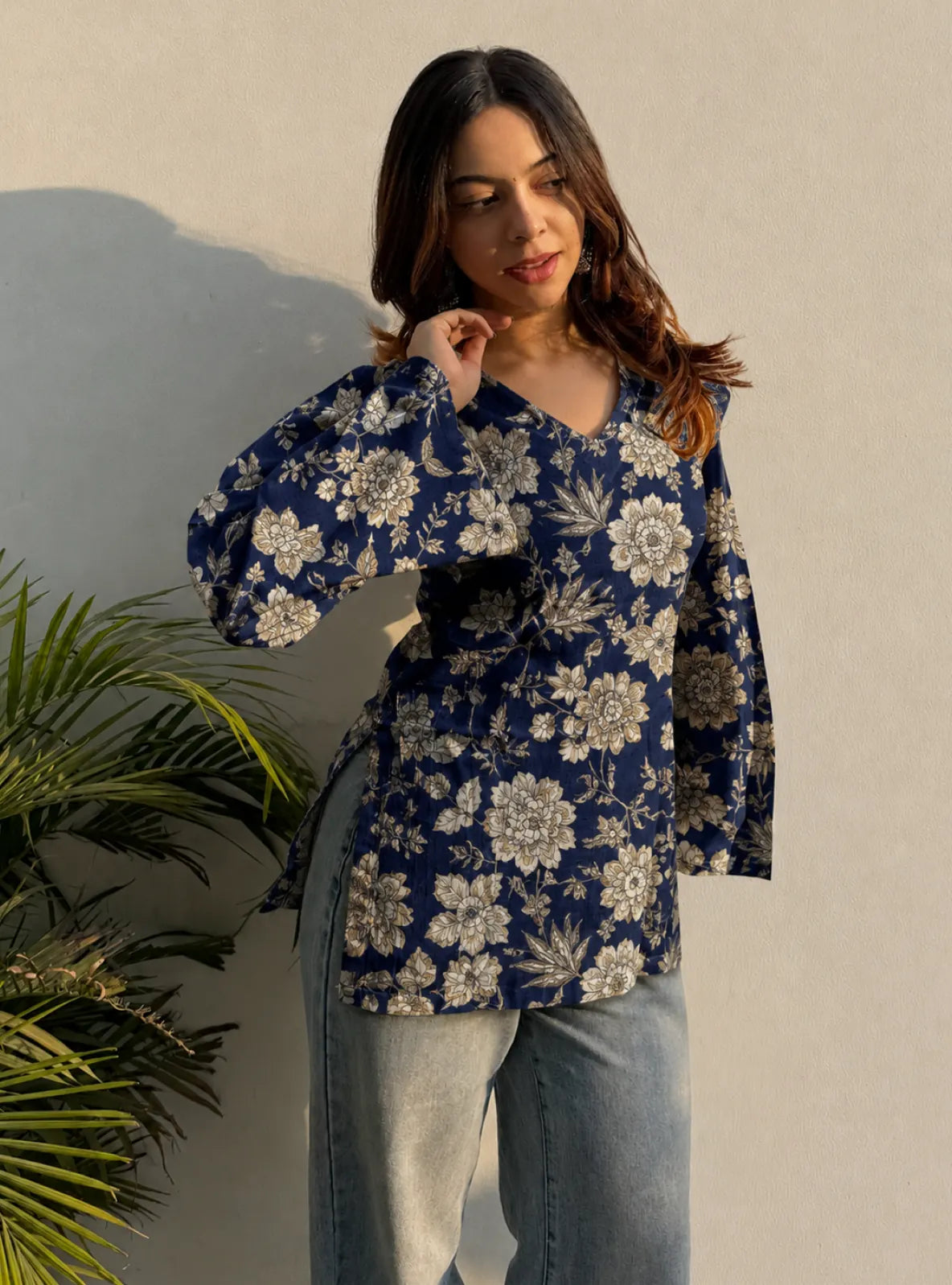 Aashiqui Bell Sleeves Kurti