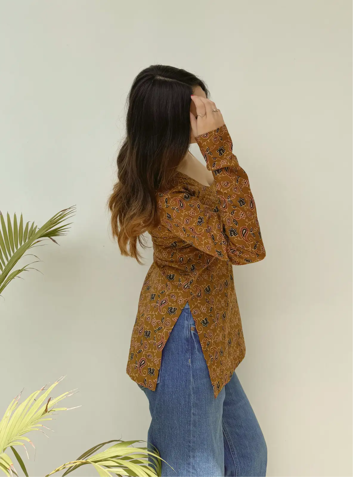 Fariha Boat Neck Kurti