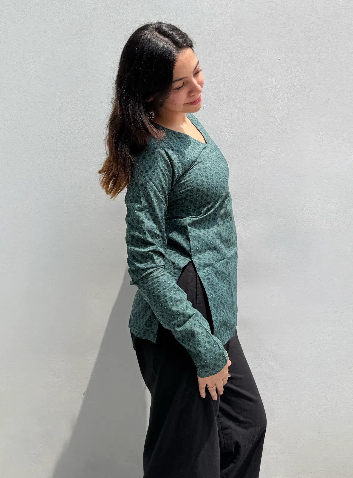 Yashi Straight Sleeves Kurti
