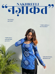 Nakhreeli Nazakat Straight Sleeves Kurti by Evara