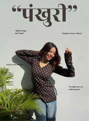 Pankhuri Straight Sleeves Kurti by Evara