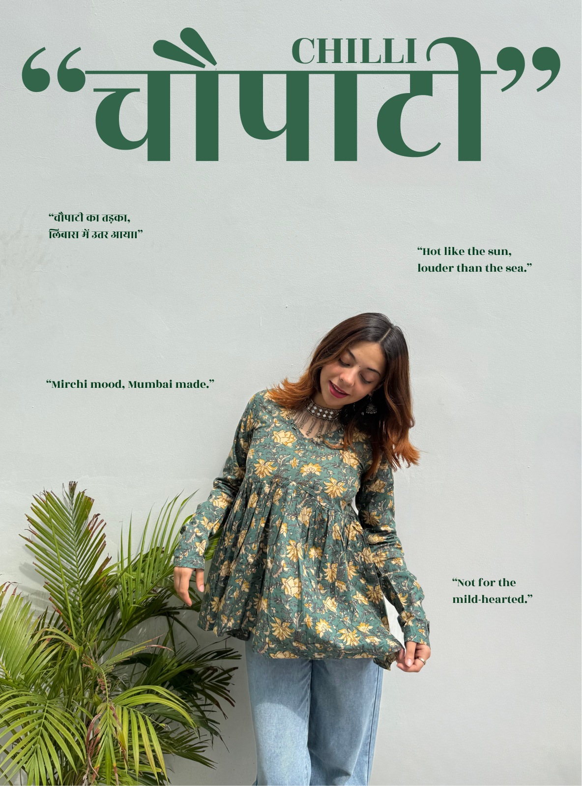 Chilly Chowpatty Flared Kurti by Evara