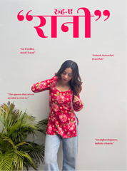Rooh-ae-Rani Straight Sleeves Kurti by Evara