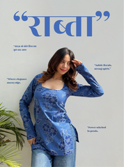 Raabta Straight Sleeves Kurti by Evara