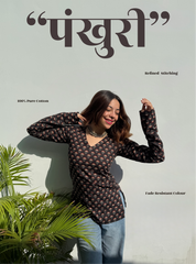 Pankhuri Straight Sleeves Kurti by Evara