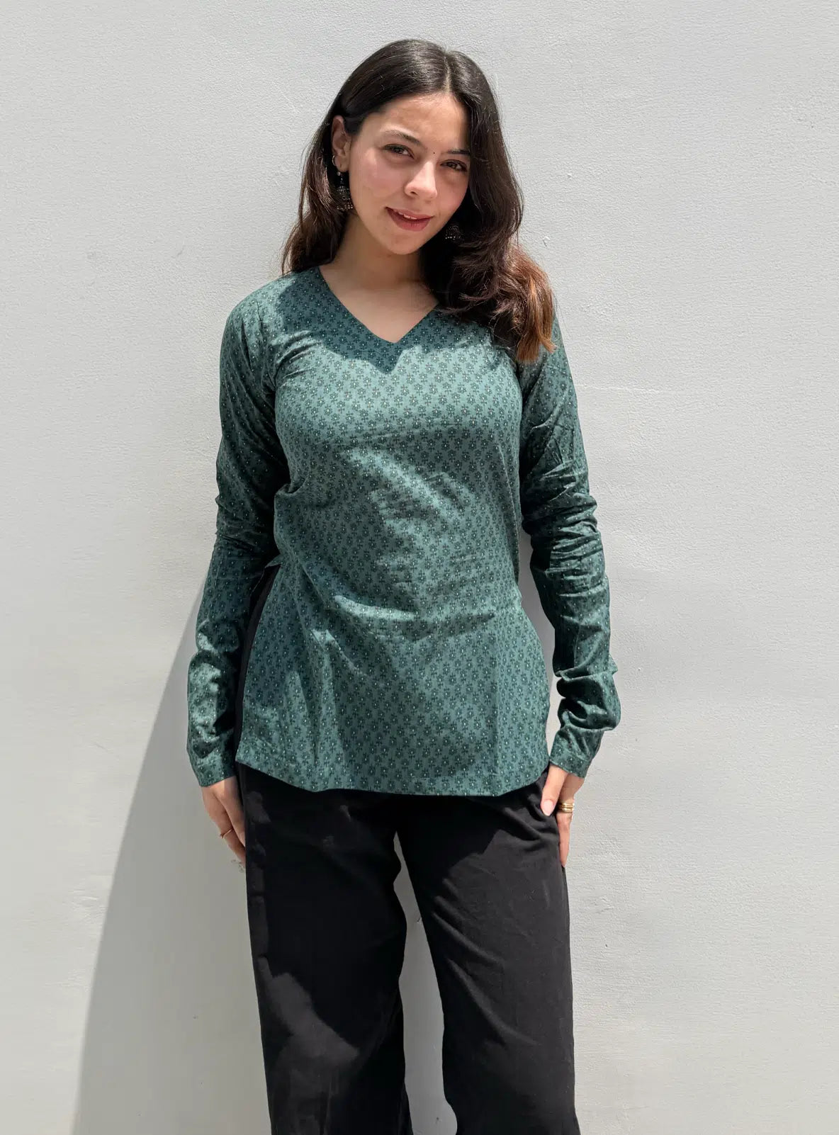 Yashi Straight Sleeves Kurti