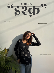 Shaam-ae-Ishq Straight Sleeves Kurti by Evara