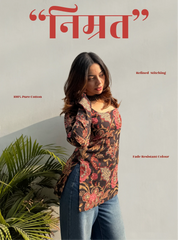 Nimrat Boat Neck Kurti by Evara