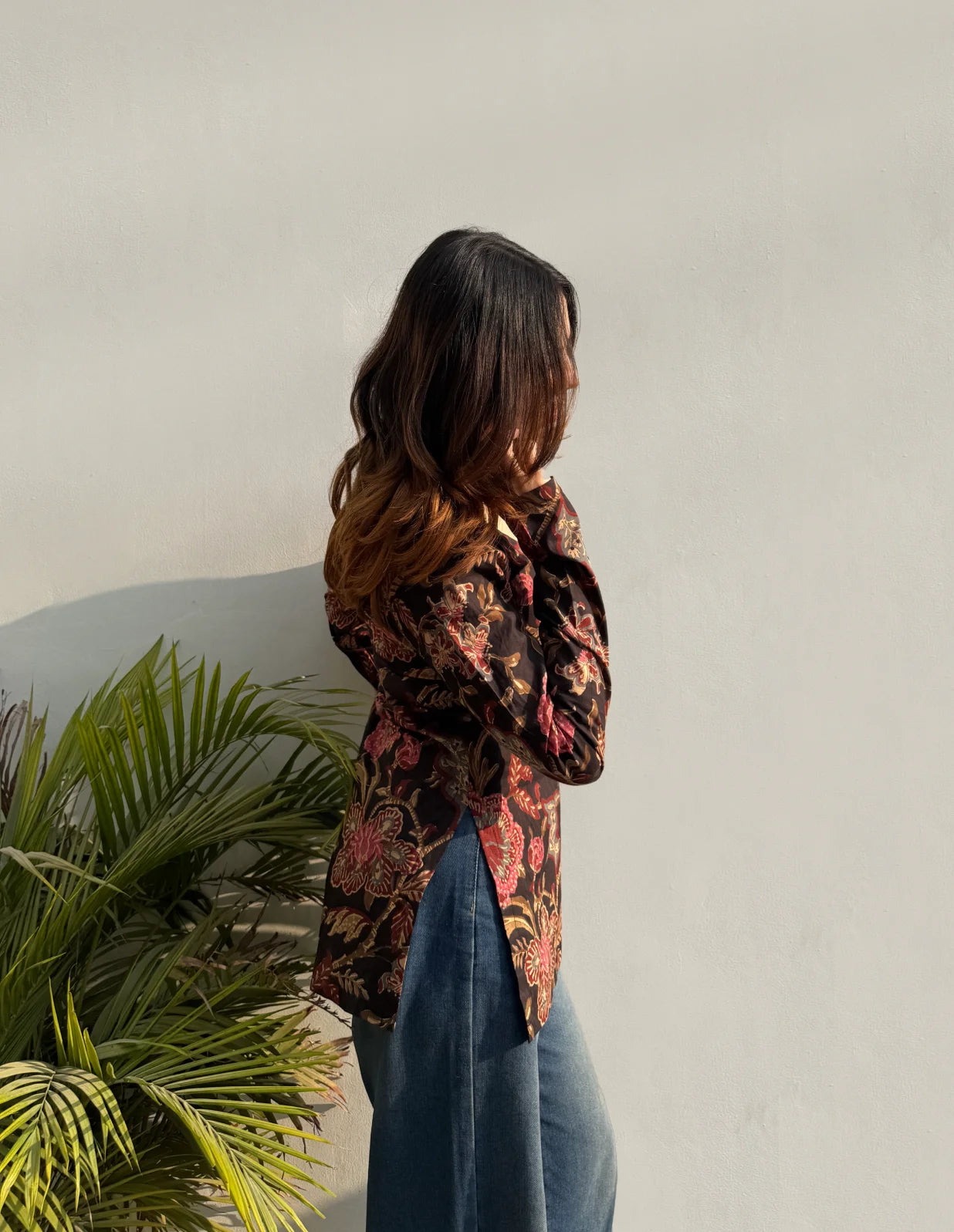 Nimrat Boat Neck Kurti by Evara