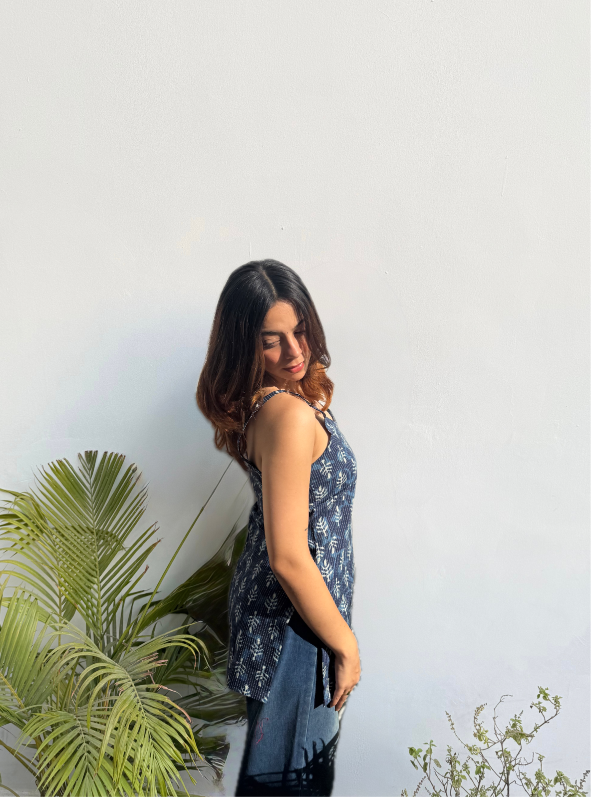 Neelanjhana Short Kurti by Evara