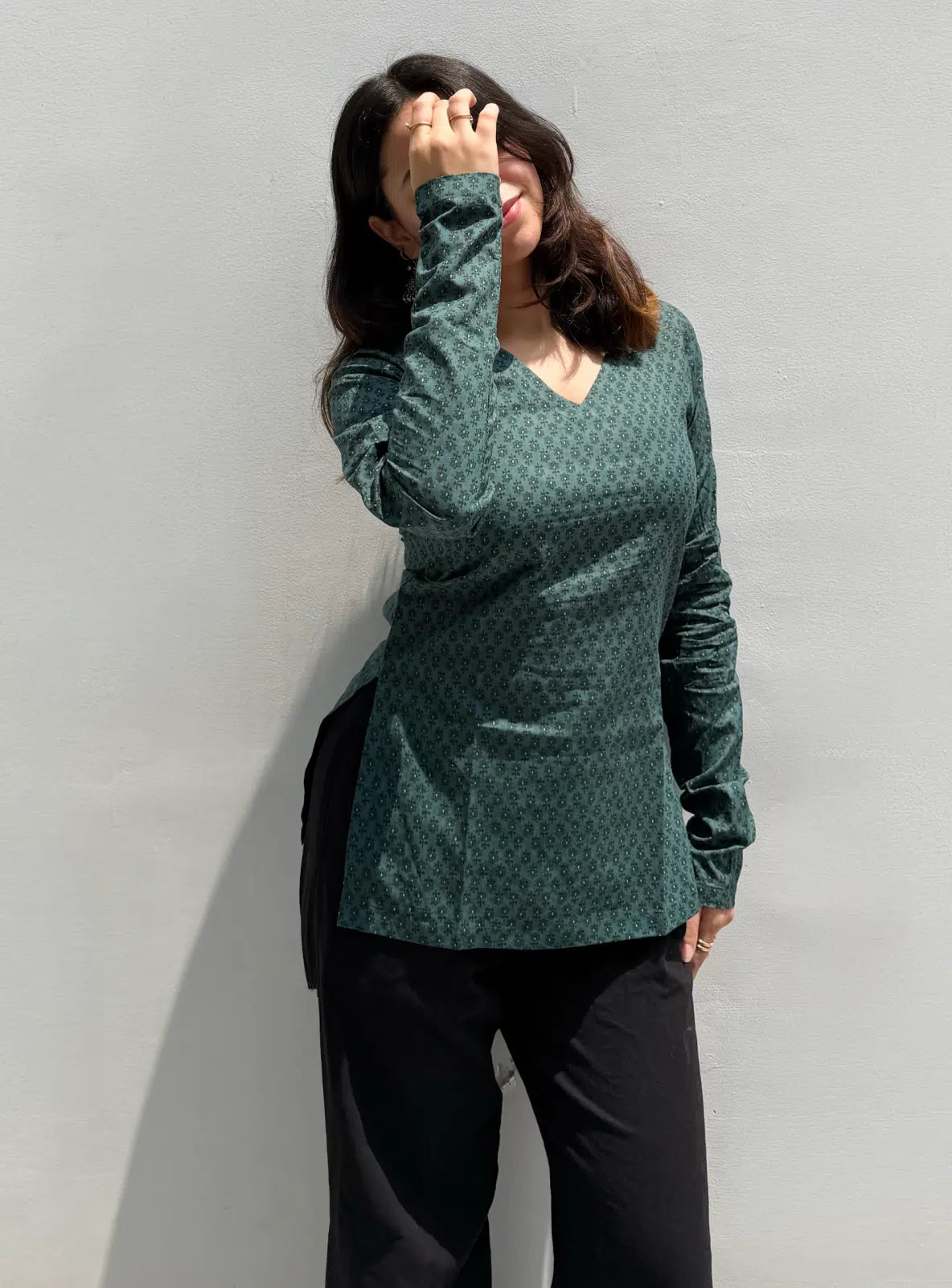 Yashi Straight Sleeves Kurti