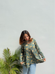 Chilly Chowpatty Flared Kurti by Evara