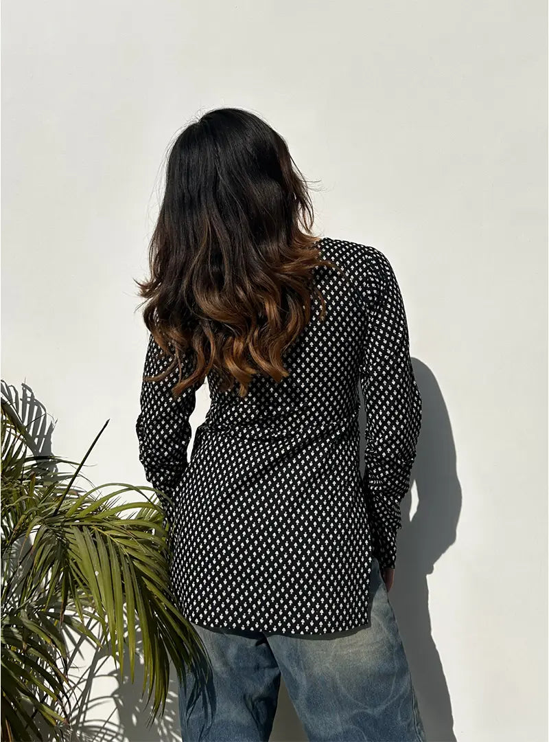 Sajna Square Neck Kurti