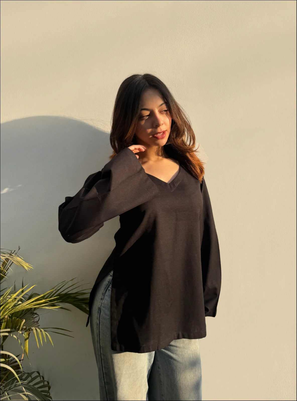 Koyal Bell Sleeves Kurti
