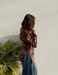 Nimrat Boat Neck Kurti by Evara