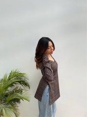 Sitarah Straight Sleeves Kurti by Evara