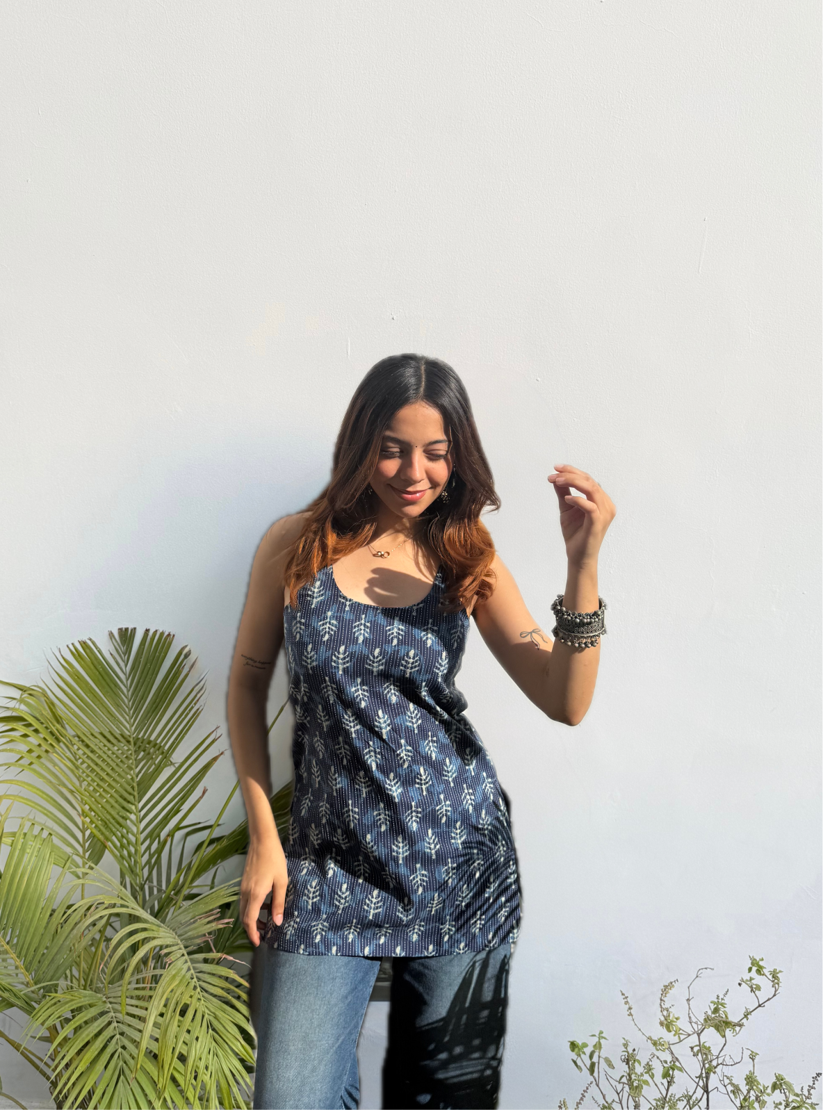 Neelanjhana Short Kurti by Evara