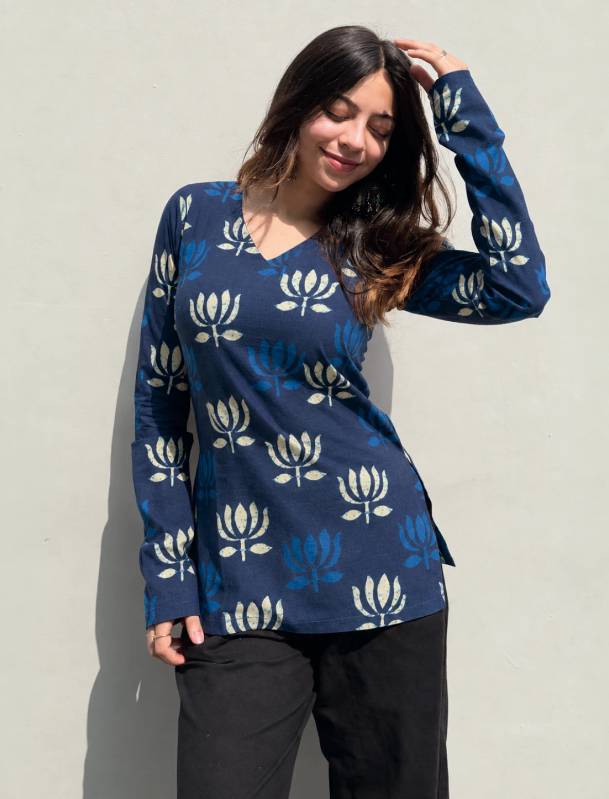 Jhoom Straight Sleeves Kurti