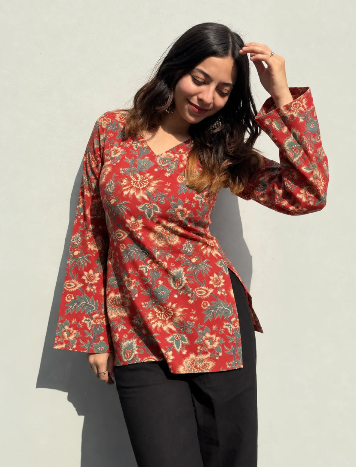 Laila Bell Sleeves Kurti
