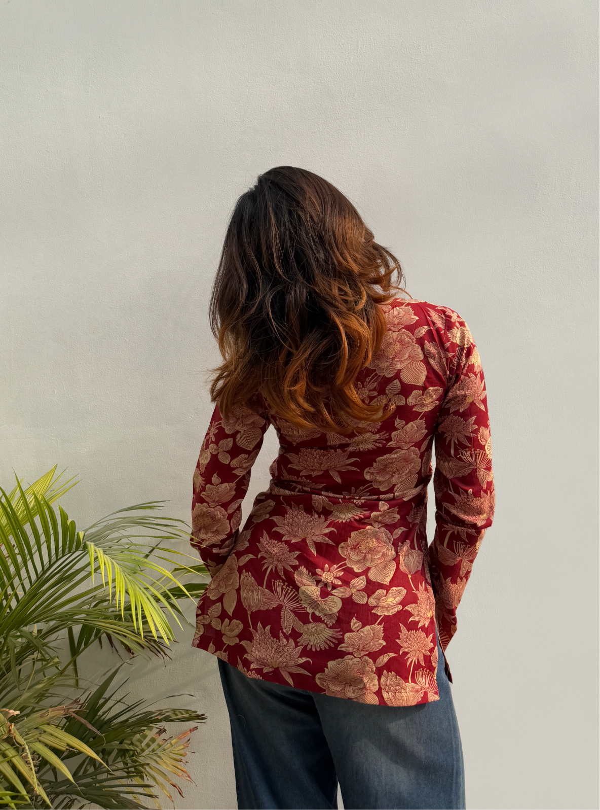 Suroor Straight Sleeves Kurti by Evara