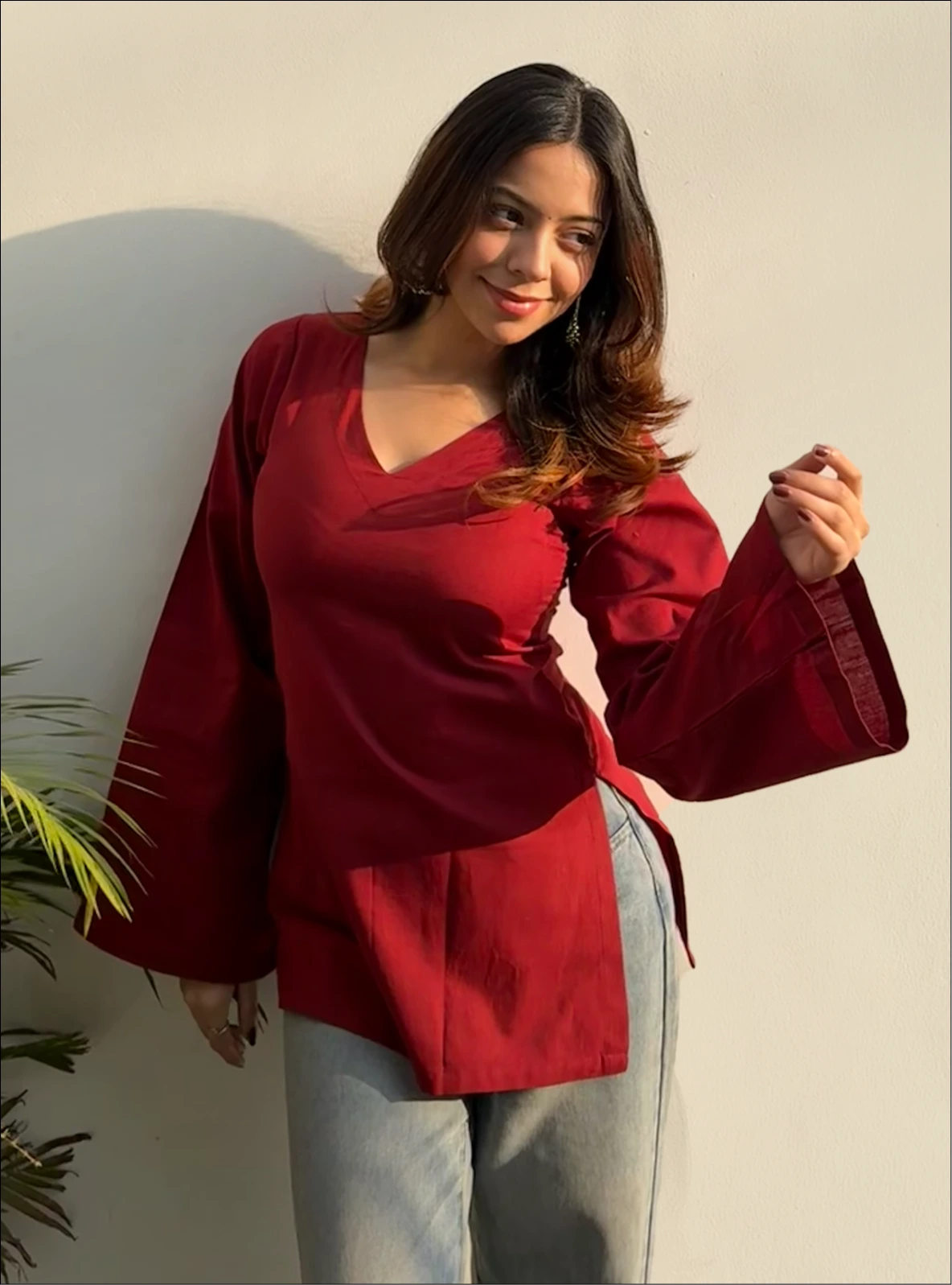 Bulbul Bell Sleeves Kurti
