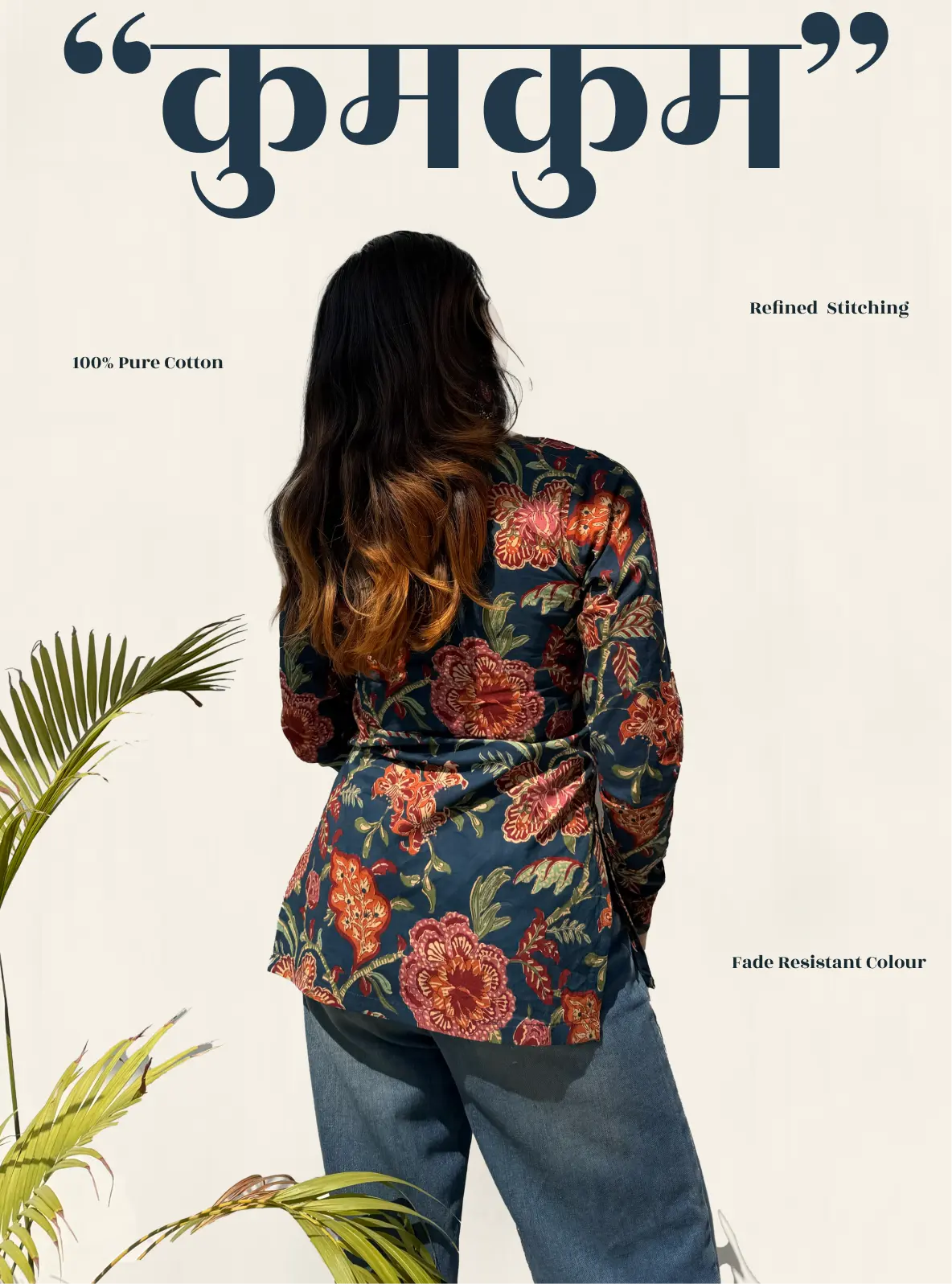 Kumkum Boat Neck Kurti