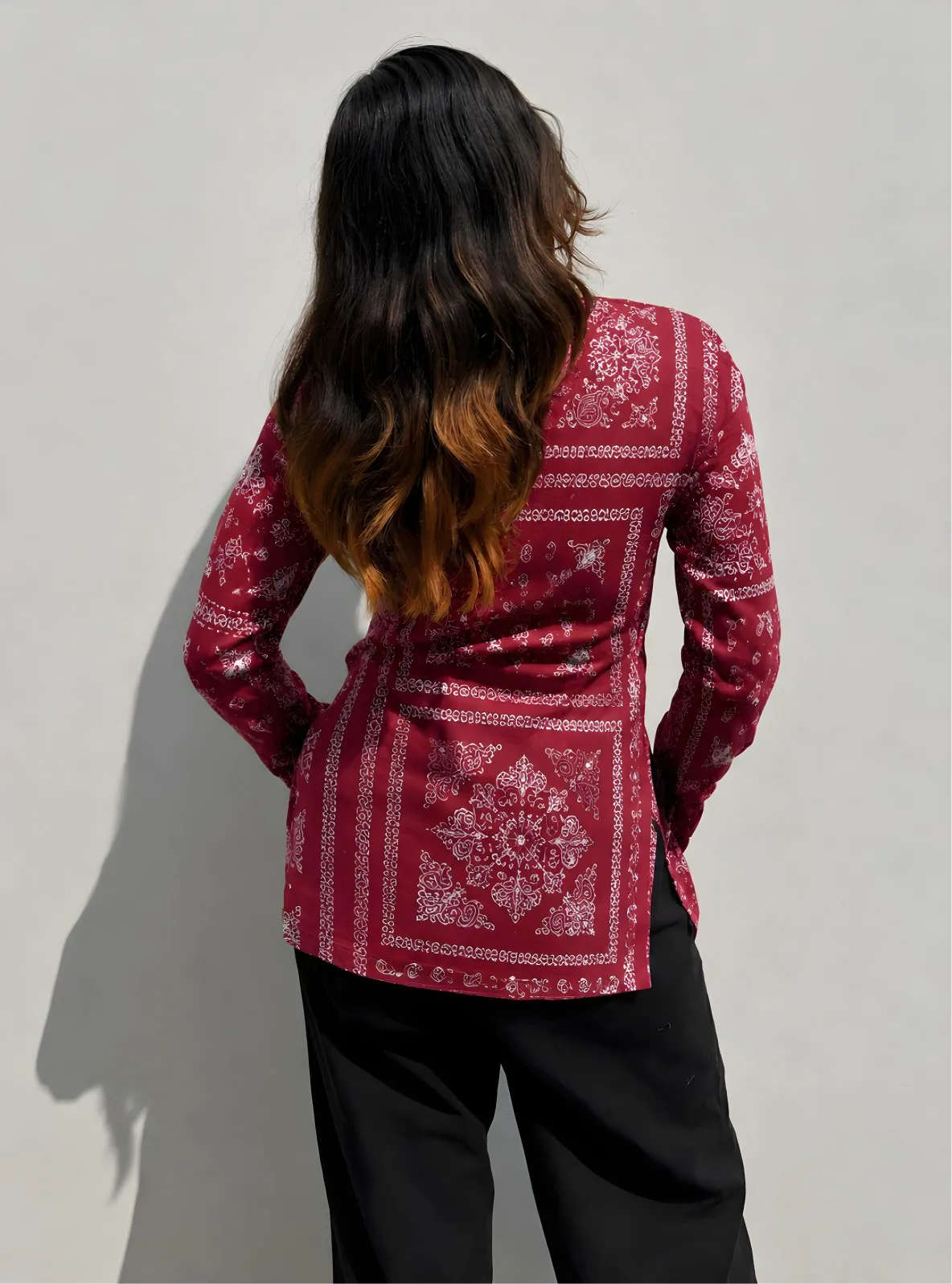 Mrunu Square Neck Kurti