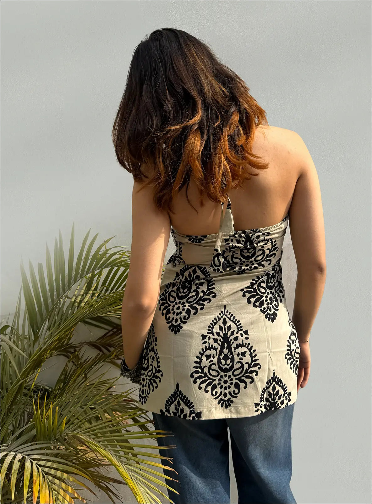 Apsara Halter Neck Kurti