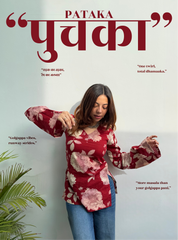 Puchka Pataka Bell Sleeves Kurti by Evara