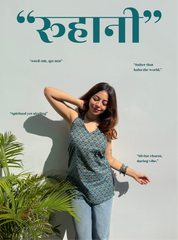 Roohani Halter Neck Kurti by Evara