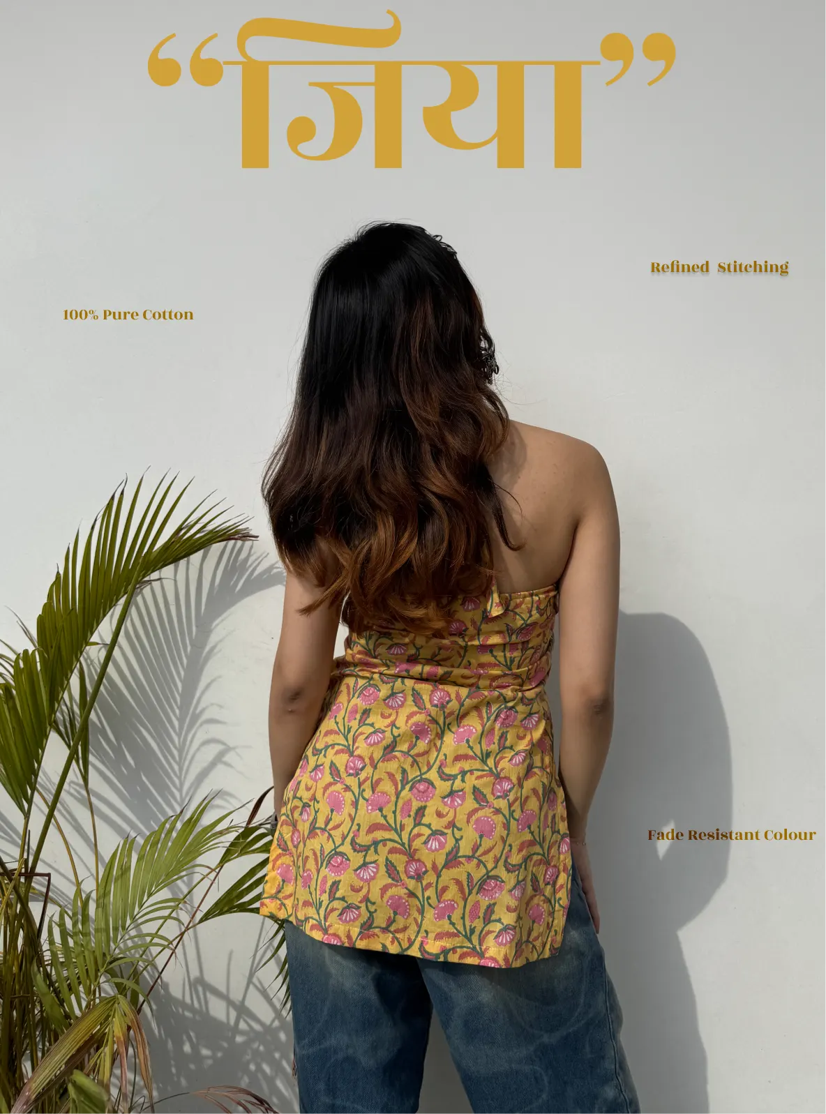 Jiya Halter Neck Kurti