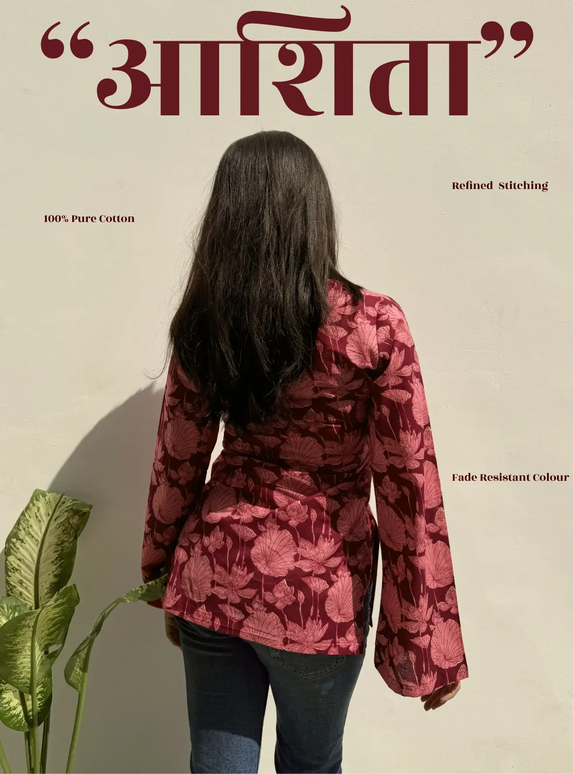 Aashita Bell Sleeves Kurti