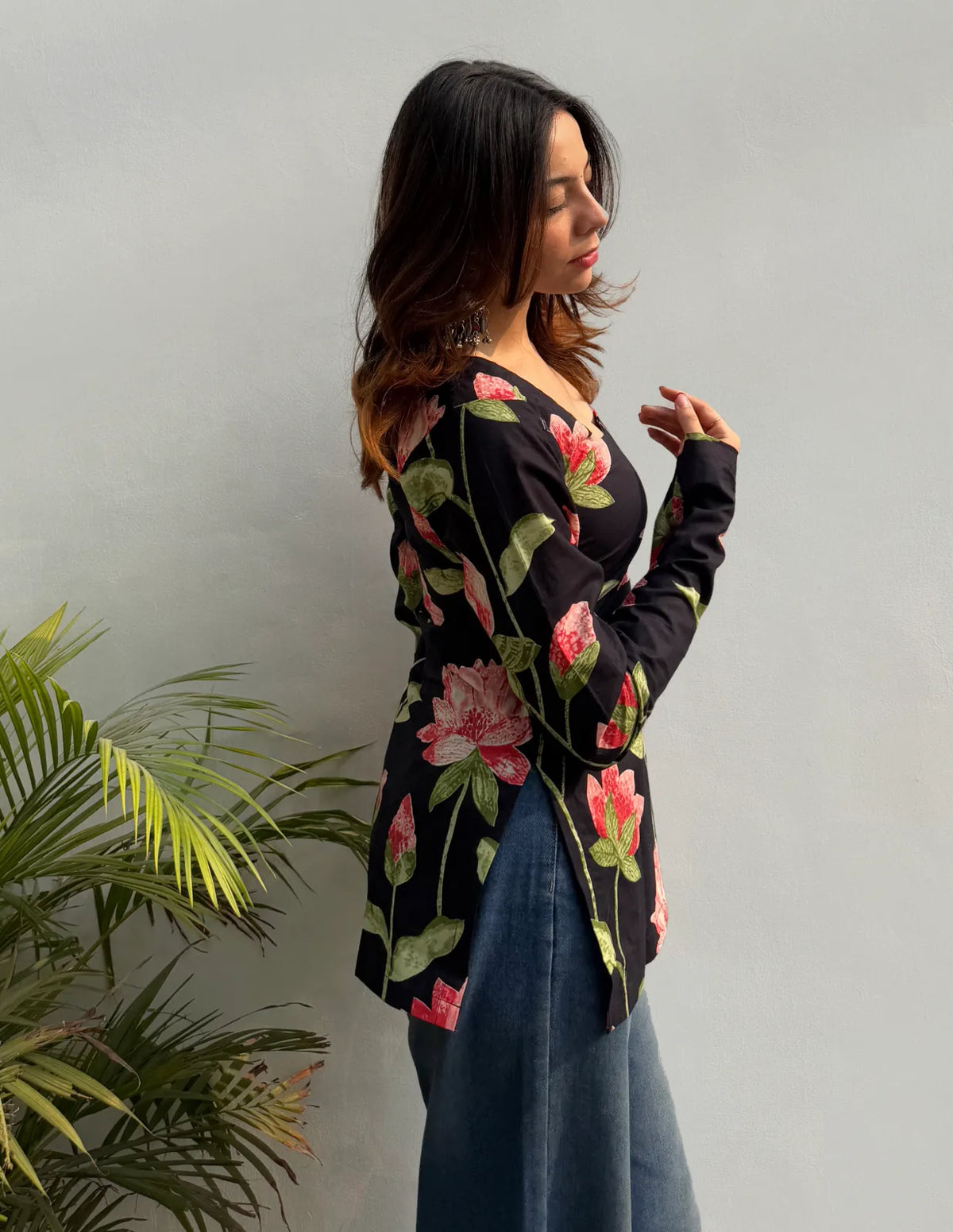 Kudrat Square Neck Kurti