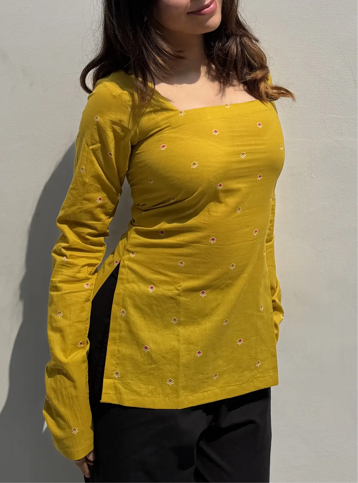 Diksha Corset Back Full Sleeves Kurti