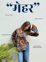 Meher Bell Sleeves Kurti by Evara