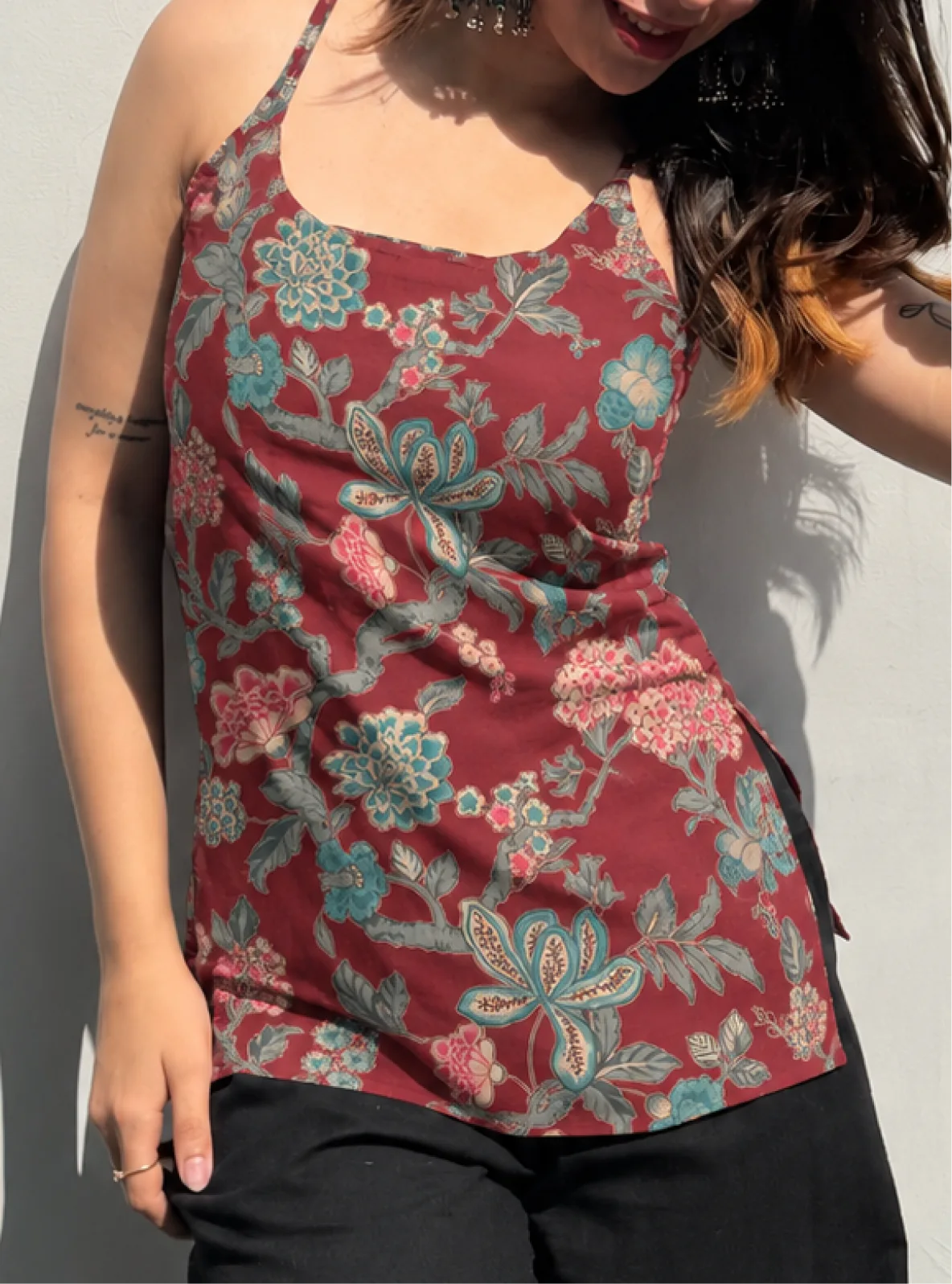 Raazi Short Sleeveless Kurti