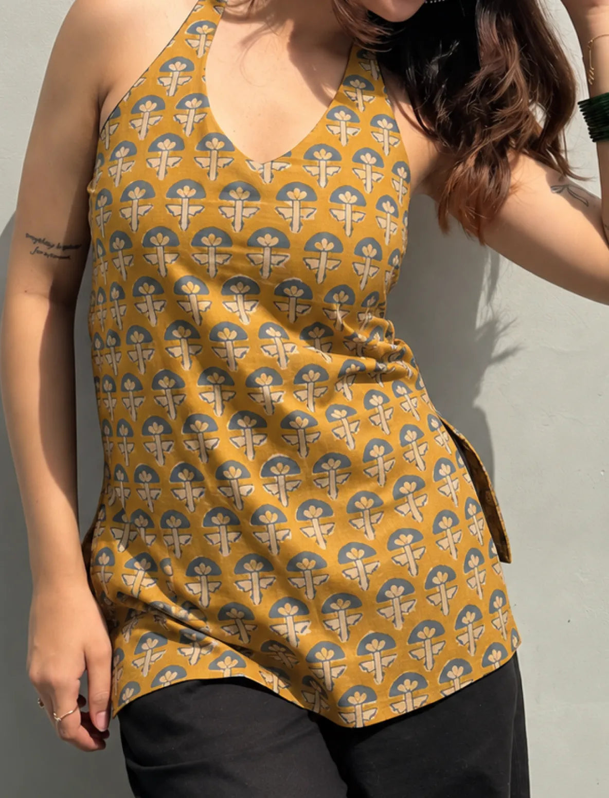 Kyra Halter Neck Kurti