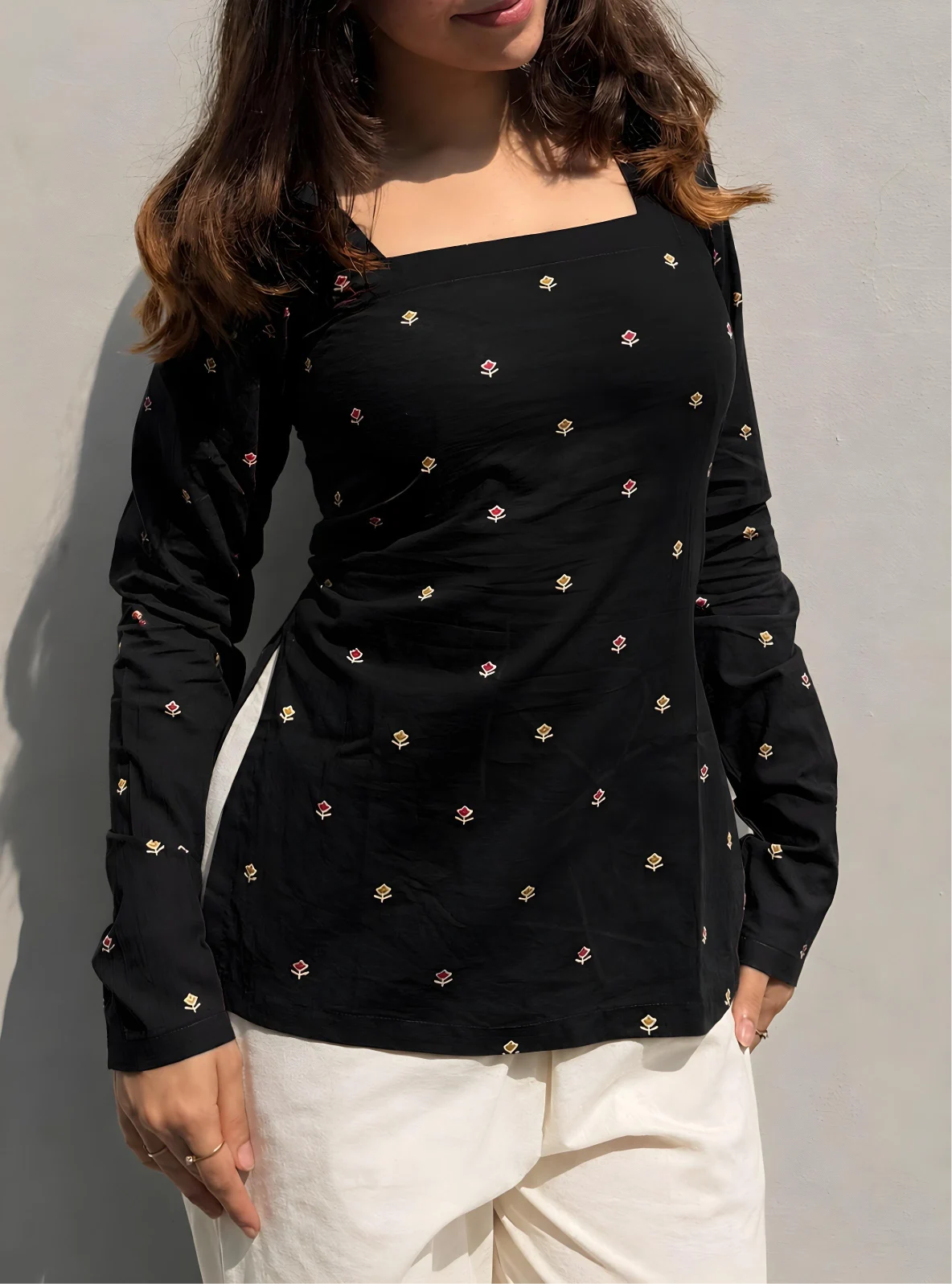 Kashish Corset Back Full Sleeves Kurti