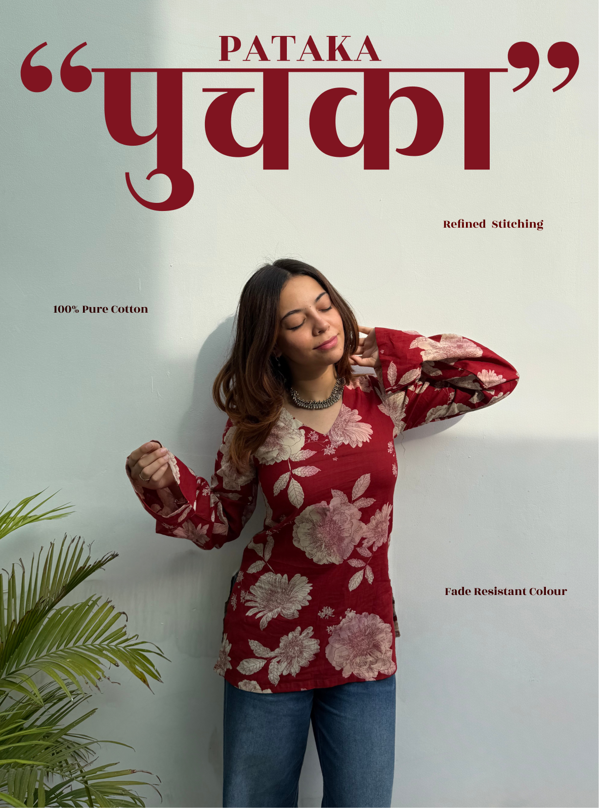 Puchka Pataka Bell Sleeves Kurti by Evara