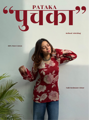 Puchka Pataka Bell Sleeves Kurti by Evara