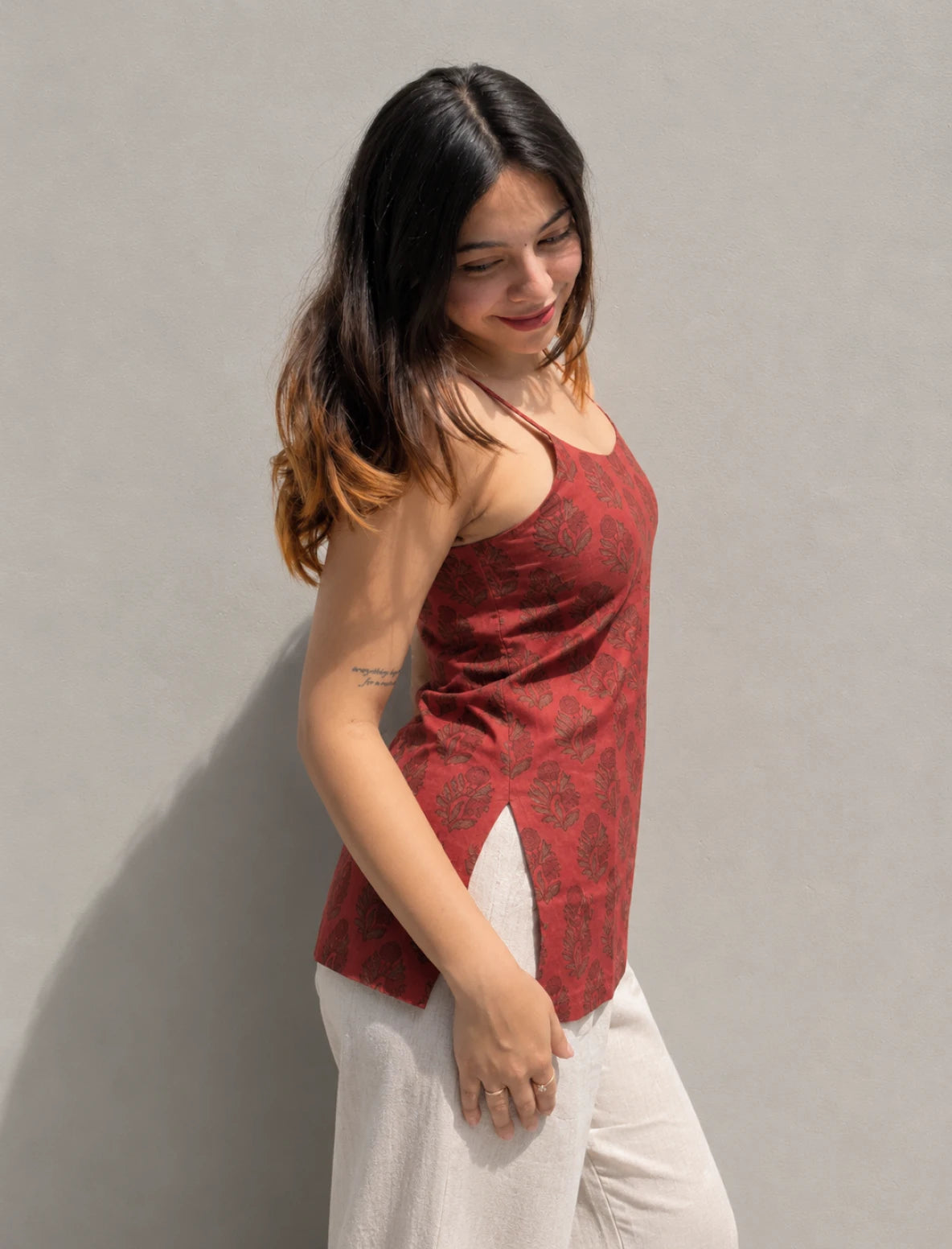 Baani Short Sleeveless Kurti