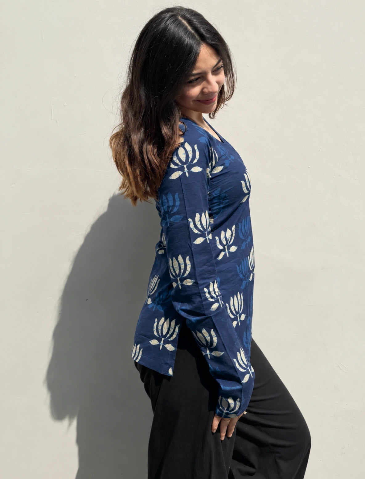 Jhoom Straight Sleeves Kurti