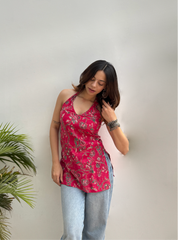 Mridula Halter Neck Kurti by Evara