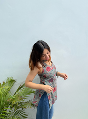 Kavya Halter Neck Kurti by Evara