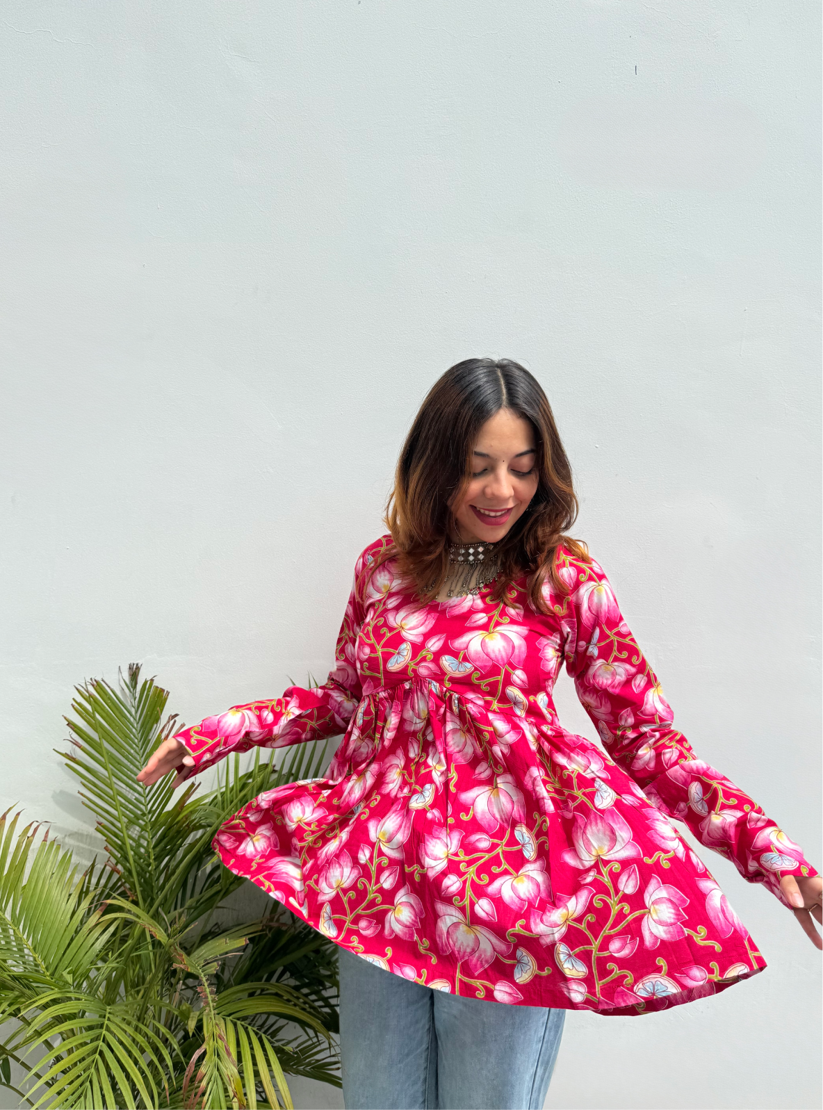 Sobo Sakhi Flared Kurti by Evara