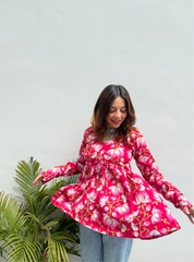 Sobo Sakhi Flared Kurti by Evara