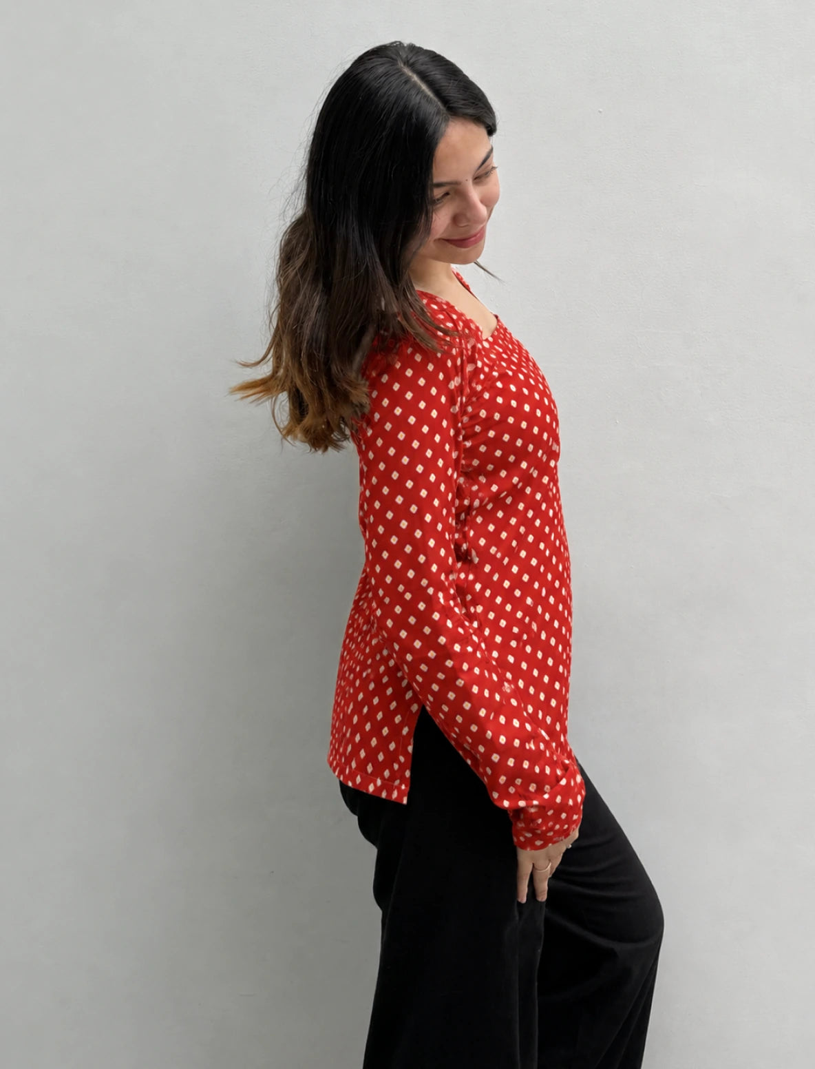 Eshika Square Neck Kurti