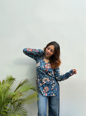 Kiara Straight Sleeves Kurti by Evara